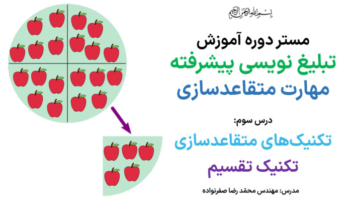 آموزش متقاعدسازی - آموزش تکنیک تقسیم در مذاکره