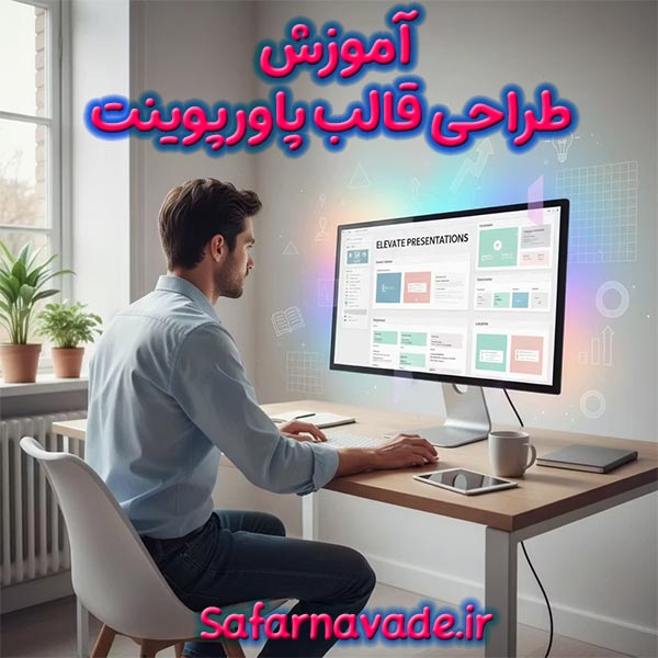 آموزش طراحی قالب پاورپوینت به همراه فیلم آموزشی