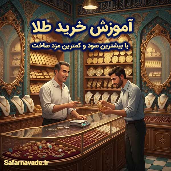 آموزش خرید طلا با کمترین مزد ساخت و بهترین قیمت