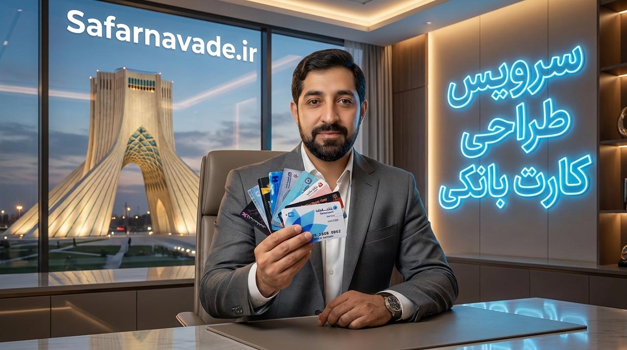 سرویس طراحی کارت بانکی ایران (20 بانک: اقتصاد نوین , ایران زمین , بانک شهر , بانک شهر - استقلال کارت , بانک شهر - پرسپولیس کارت , بانک گردشگری - طرح مسجد , بانک گردشگری - فردوسی , بلوبانک - زرد , بلوبانک - زرشکی , بلوبانک - سیاه , بلوبانک - آبی , بلوبانک - طلایی رزگلد , پارسیان , پاسارگاد , پست بانک , تجارت , توسعه تعاون , توسعه صادرات ایران , دی , رفاه کارگران , سامان , سپه , سینا , شهر , صادرات , صنعت و معدن , قرض الحسنه رسالت , قرض الحسنه مهر ایران , کشاورزی , مسکن , مفید کارت , ملت , ملی , ملی طرح سکه )
